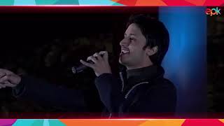 Atif Aslam Performing At 2004 New Year Celebrations  Lamhe  RK Music  JAL Band [upl. by Solenne]