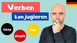 Verben konjugieren  Learn German  Deutsch lernen [upl. by Ataner58]