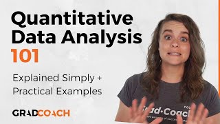 Quantitative Data Analysis 101 Tutorial Descriptive vs Inferential Statistics With Examples [upl. by Ycul]