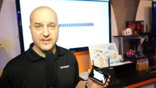 Exclusive NETGEAR Aircard 810 WiFi Mobile Hotspot  CES 2016 [upl. by Iem]