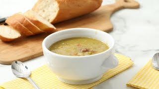 SlowCooker SplitPea Soup Martha Stewart [upl. by Leuqar]