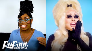 The Pit Stop S13 E12  Trixie Mattel amp Monét X Change Fire Up A Roast  RuPauls Drag Race [upl. by Amsab]