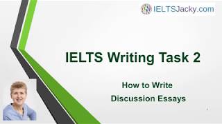 IELTS Writing Task 2 – How To Write Discussion Essays [upl. by Darwin]