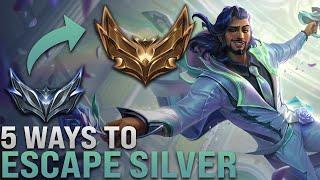 How to ACTUALLY Escape Silver 4 Strategies Explained [upl. by Gabbey]