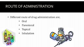 ROUTES OF DRUG ADMINISTRATION [upl. by Guarino926]