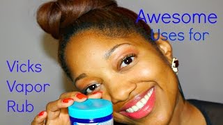 Awesome Tips amp Tricks on How To Use Vicks Vapor Rub [upl. by Nylyak]