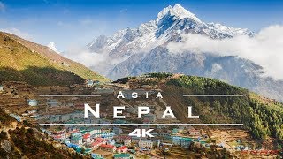 Nepal 🇳🇵  by drone 4K [upl. by Zined]