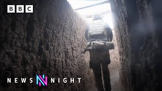 Inside Ukraine’s war frontlines against Russia in Donbas  BBC Newsnight [upl. by Endor200]