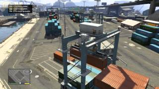 Grand Theft Auto 5Walkthrough Part 24Mission23Scouting The Port [upl. by Gytle]