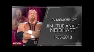 JIM THE ANVIL NEIDHART 1955  2018 RIP [upl. by Airotahs]