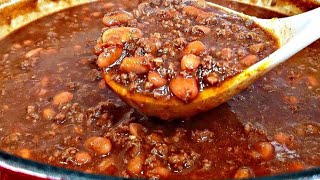 Homemade CHILI Recipe  Simply Mama Cooks [upl. by Ermine]