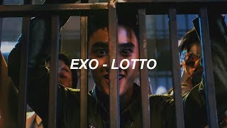 EXO 엑소 Lotto Easy Lyrics [upl. by Carder530]