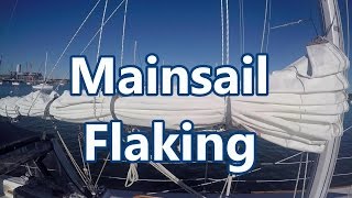 Flaking the Mainsail What You Need to Know  Sail Fanatics [upl. by Atteynek60]