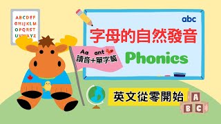 【英文從零開始】字母的自然發音🔠｜Phonics｜Boro English [upl. by Malvie]