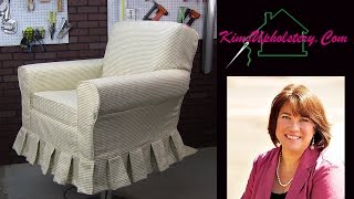 Slipcover Quick Tutorial [upl. by Finstad37]