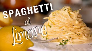 Spaghetti al Limone  Classic Lemon Pasta Recipe  The Pasta Queen [upl. by Lewse]