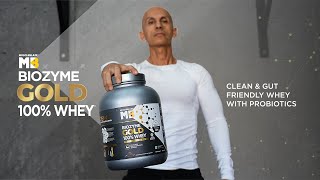 Biozyme Gold 100 Whey  Review by FRANK MEDRANO  Probiotics Isolate protein – Clean amp Gut Friendly [upl. by Latreece]