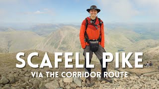 Lake District Walks  Scafell Pike via the Corridor Route [upl. by Gallard]