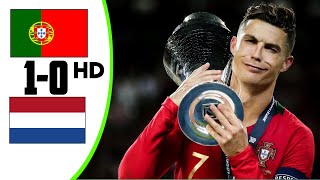 Portugal vs Netherlands 10 Uefa Nations league final 2019 highlights HD [upl. by Eul]