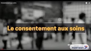 Consentement aux soins [upl. by Anyk]