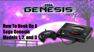 How To Hook Up A Sega Genesis To Your Television [upl. by Tamis]