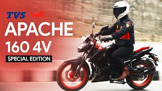 TVS Apache RTR 160 4V Special Edition Review [upl. by Normac2]