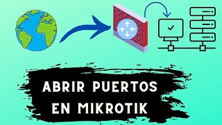 Abrir Puertos  Port Forwarding  Firewall Mikrotik RouterOS [upl. by Arbmik]