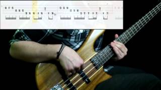 Red Hot Chili Peppers  Dark Necessities Bass Cover Play Along Tabs In Video [upl. by Ayrb660]