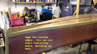 Quick Plywood Canoe  Pirogue [upl. by Gambell]