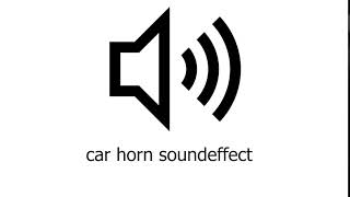 Car horn sound effect Copyright Free [upl. by Nica]