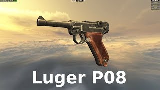 Luger P08  Full Disassembly and Assembly [upl. by Gnuj]