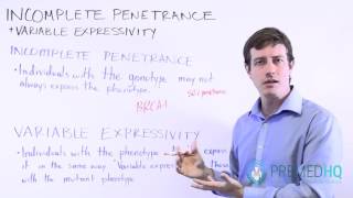 Incomplete Penetrance and Variable Expressivity [upl. by Dyane]