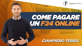 Come pagare un Modello F24 Online anche con credito [upl. by Haleemak821]