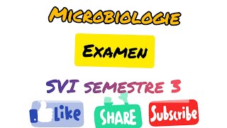 Examen corrigé de microbiologie SVIS3 en arabe جديد [upl. by Einnig]