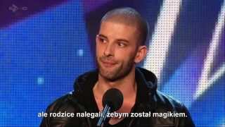 NapisyBrytyjski Mam Talent 8  Darcy Oake [upl. by Hofmann]