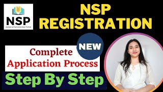 NSP Scholarship 202425 Apply  NSP Registration Process Step by Step [upl. by Trilley644]