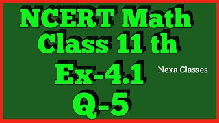 Chapter 4 Ex 41 q5 Principle Of Mathematical Induction Class 11 NCERT MATHS [upl. by Egoreg]