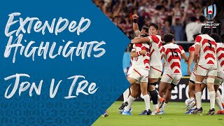 Extended Highlights Japan 1912 Ireland  Rugby World Cup 2019 [upl. by Sampson]