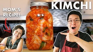 Traditional Homemade Kimchi Recipe Fermented Cabbage [upl. by Gargan540]