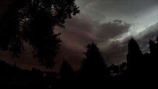 Mega Sturm  das Unwetter des 09062014 in NRW  Ruhrgebiet  Gewitter original Ton Storm [upl. by Joelie31]