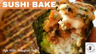 SALMON SUSHI BAKE  EASY RECIPE [upl. by Enileda932]