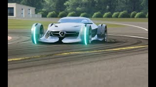 MercedesBenz Silver Arrow Concept Top Gear Testing [upl. by Keifer]