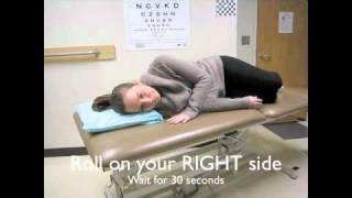 Gufoni maneuver Treatment for Horizontal Canal BPPV [upl. by Aihk20]