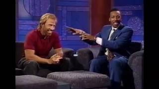 CHUCK NORRIS HAS FUN WITH ARSENIO [upl. by Leach]