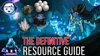 Ark Tutorial Aberration Resource Guide  Oil Crystal Metal Pearls Gems  Ark Survival Evolved [upl. by Llenet831]