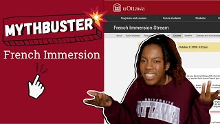 Debunking French Immersion  uOttawa [upl. by Treborsemaj413]