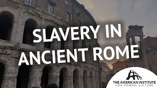 The Life of a Slave in Ancient Rome [upl. by Hachmann363]