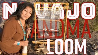 Navajo Grandma intro to the Navajo Loom [upl. by Navak457]