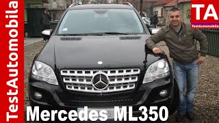 MERCEDES ML 350 CDI TEST  2009 [upl. by Bruyn711]