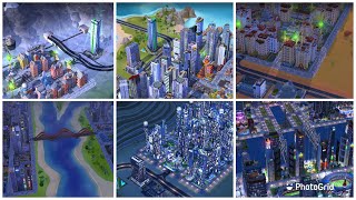 All Regions SimCity Buildit [upl. by Hearsh]